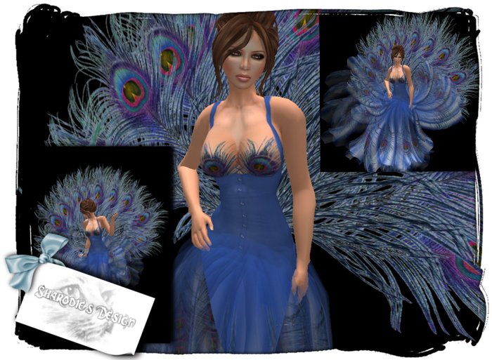 ~*~Shar's Gowns~*~Peacock