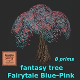 Fantasy tree Fairytale Blue-Pink