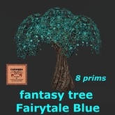 Fantasy tree Fairytale Blue