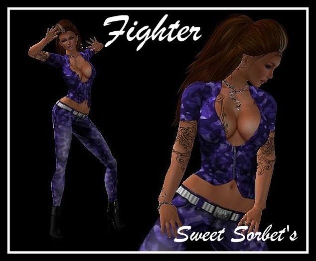 Sweet Sorbet's Fighter - Purple