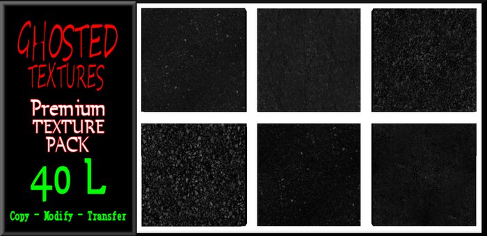 Seamless Asphalt Textures (6 pcs.)