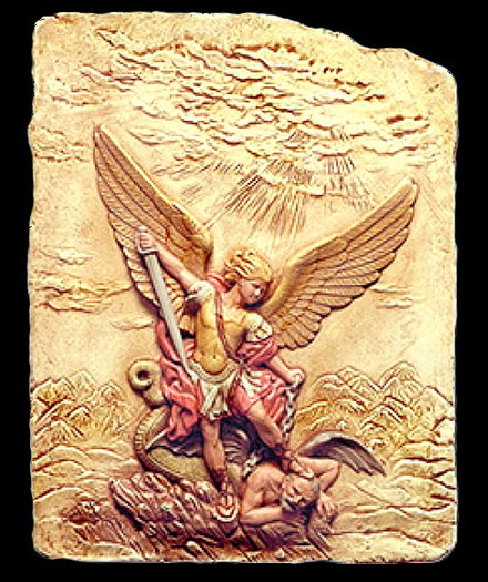 St. Michael -  Relief for builder, spirit & art