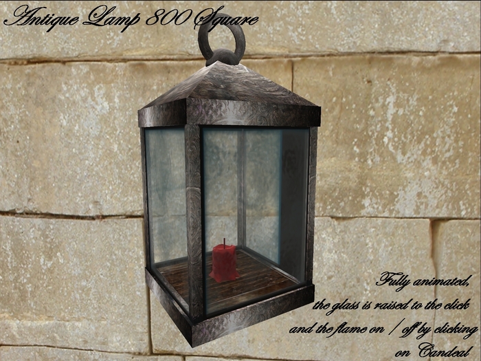 Antique Lamp 800 Square
