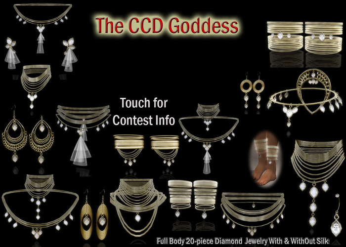 CCD Goddess Full Body Jewelry & Silks