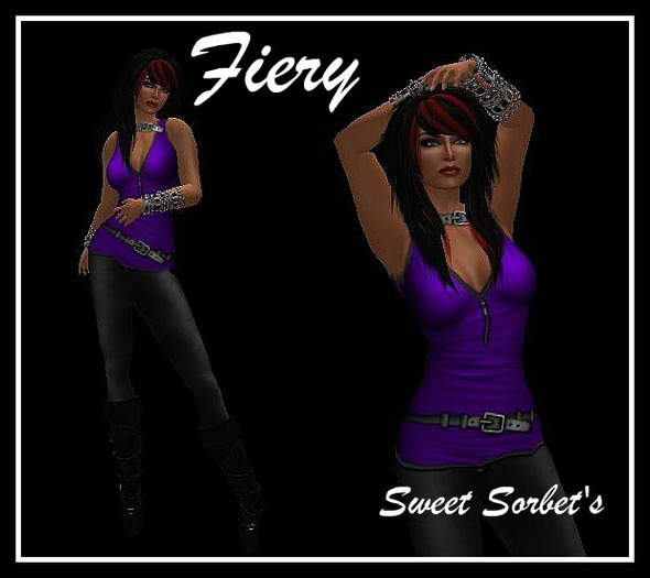 Sweet Sorbet's Fiery - Purple