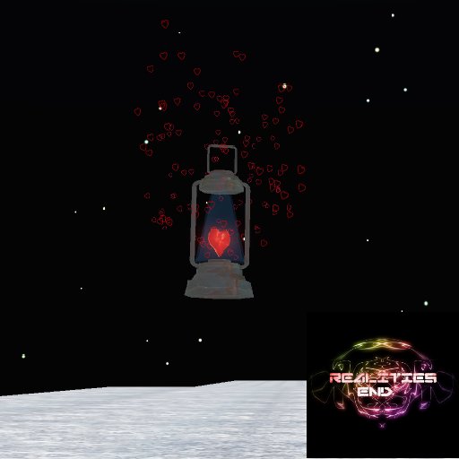 Particle Hearts Lantern