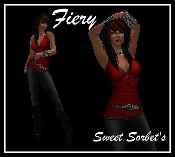 Sweet Sorbet's Fiery - Red