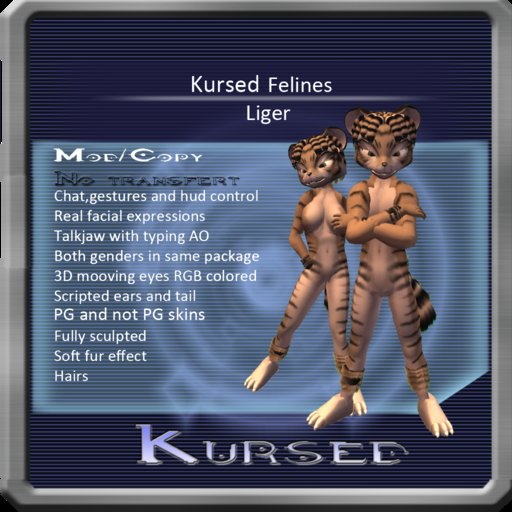 kursed feline liger avatar box