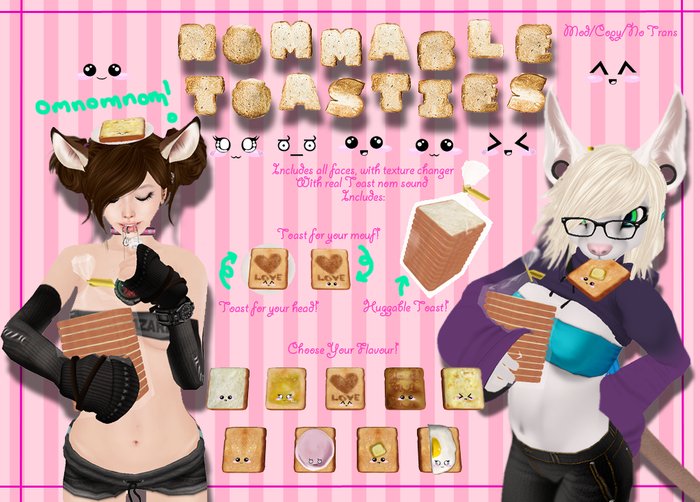 Nommable Toasties - Butter