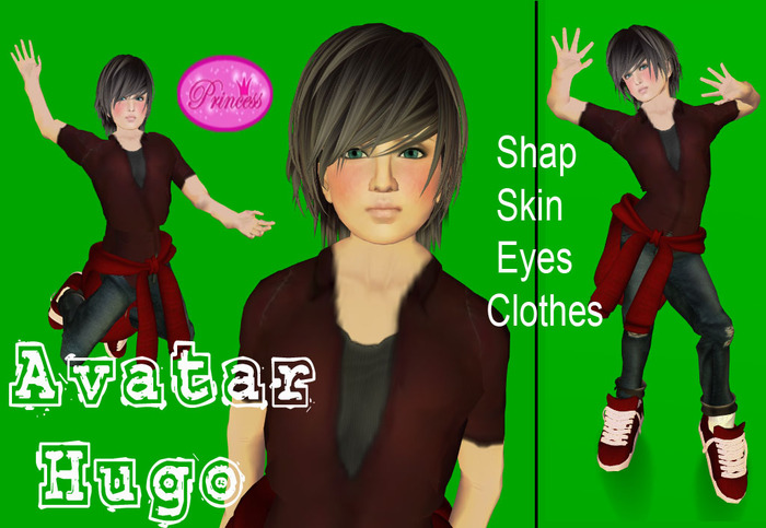 PRINCESS AVATAR KIDS BOY HUGO