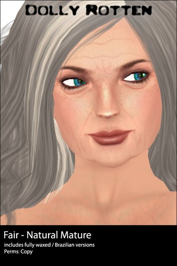 :: Dolly Rotten :: 2012 Skins :: Natural Mature :: Fair