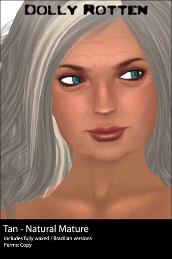 :: Dolly Rotten :: 2012 Skins :: Natural Mature :: Tan