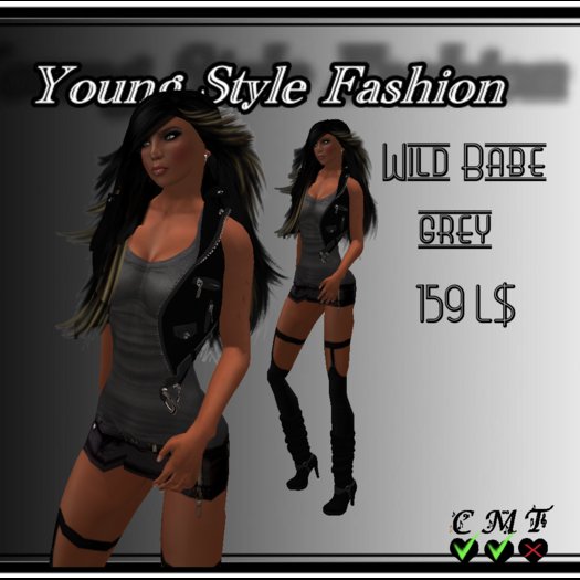 [YSF] Wild Babe grey