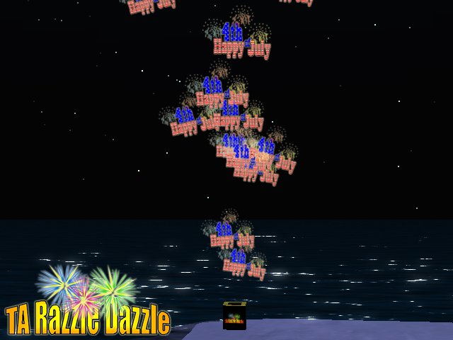 TA Razzle Dazzle Happy 4th July Emitter 2012