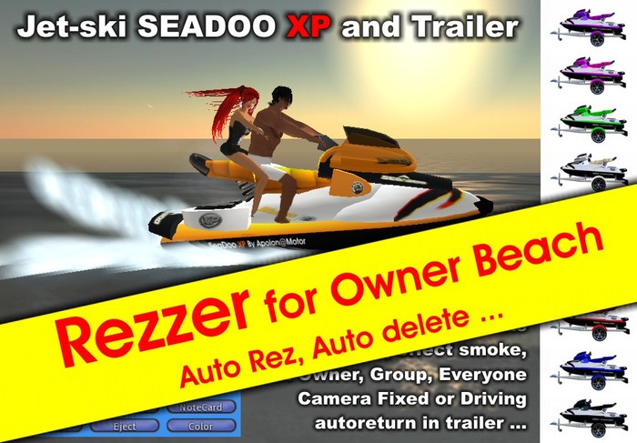 Rezzer Jet ski XP