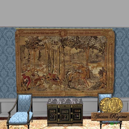 AR - French Tapestry 'Winter Hunt'