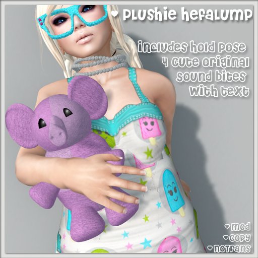 Plushie Hefalump Pink