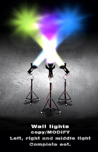 PIXLIGHTS FACTORY Wall lights 1.0 Complete set SB