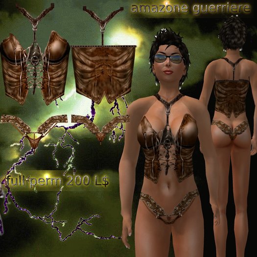 alza amazone guerriere
