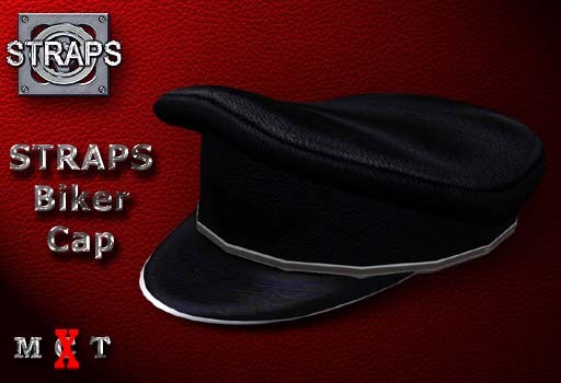 STRAPS - Biker Cap