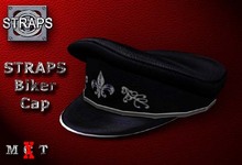 STRAPS - Biker Cap (Fleur-de-lis)