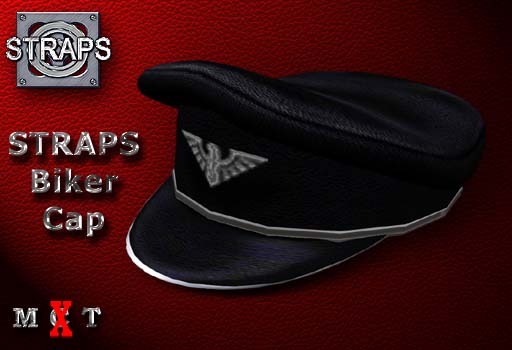 STRAPS - Biker Cap (SL Eagle)