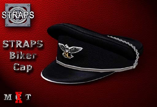 STRAPS - Biker Cap Top Chain (Eagle)
