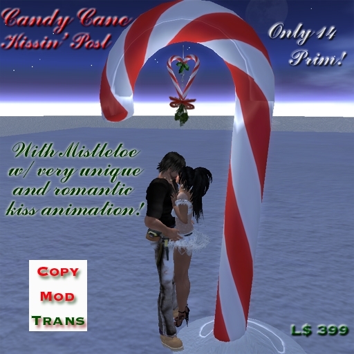 Candy Cane Kissin' Post!