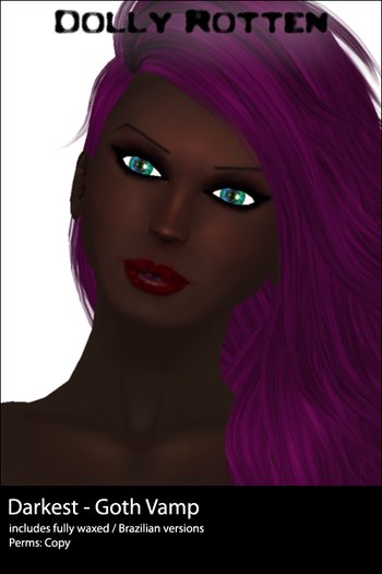 :: Dolly Rotten :: 2012 Skins :: Goth Vamp :: Darkest