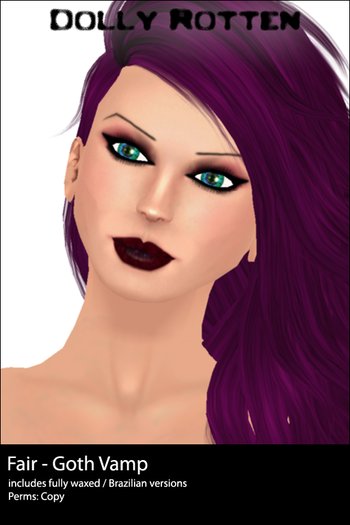 :: Dolly Rotten :: 2012 Skins :: Goth Vamp :: Fair