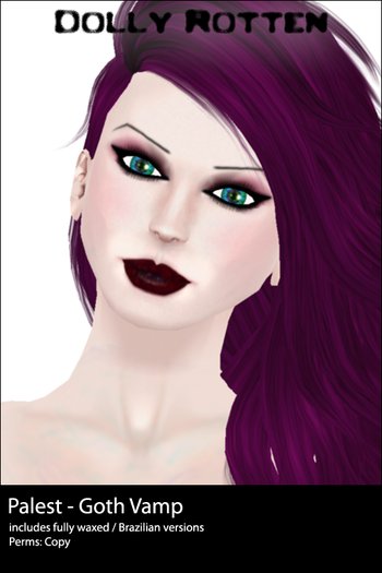 :: Dolly Rotten :: 2012 Skins :: Goth Vamp :: Palest