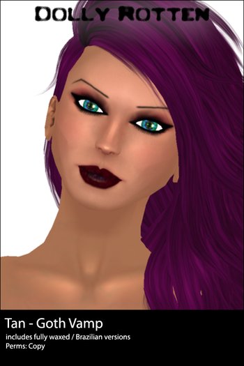 :: Dolly Rotten :: 2012 Skins :: Goth Vamp :: Tan