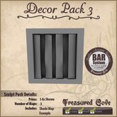 -TC- Decor Pack 3 Clearance Priced