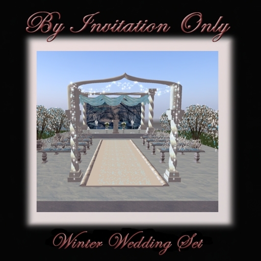 *BY INVITATION ONLY*  WINTER WEDDING SET (boxed)
