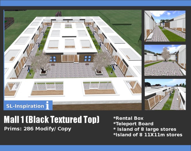 Mall 1 (Black textured top)