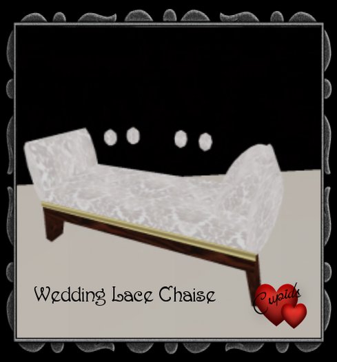 Wedding Lace Chaise