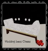 Wedding Lace Chaise