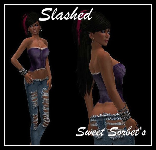Sweet Sorbet's Slashed - Purple
