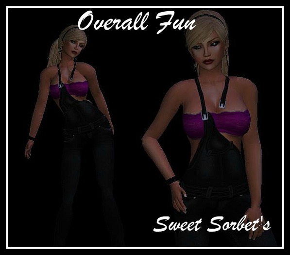 Sweet Sorbet's Overall Fun - Purple