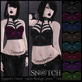 :::Sn@tch Strapped in Harness Corsets:::