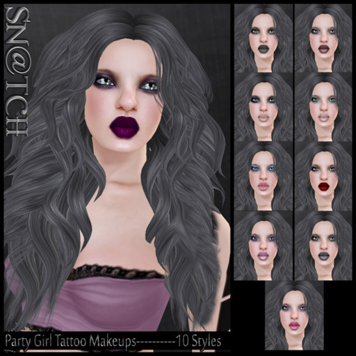 :::Sn@tch Party Girl Makeups:::