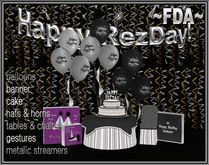 ~FDA~ Sterling Silver RezDay Party Kit