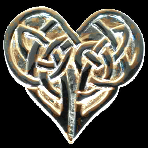 CT15 celtic heart tile