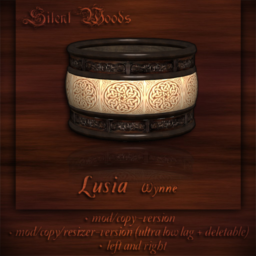 Silent Woods, Bracelets "Lusia" Wynne (white)