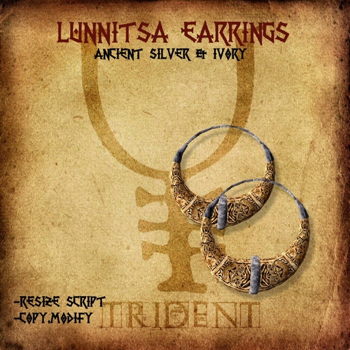 Lunnitsa Earrings [Silver] 