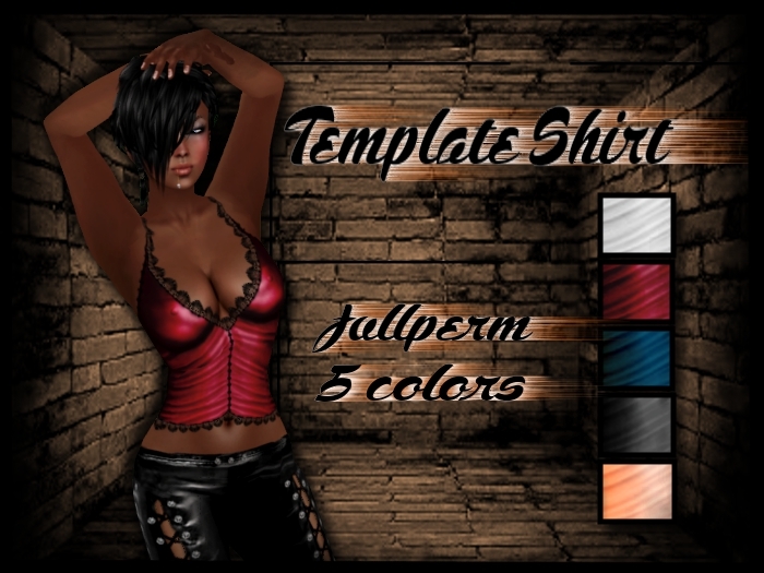 Template **Shirt With Lace**