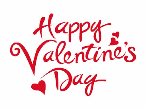 Happy Valentine's Day Hearts
