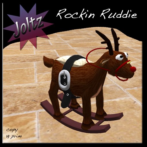  *Joltz Life Stylez*~ Rockin Ruddie Reindeer