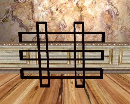 Second Life Marketplace - Nick-Nack Shelf - Mahogany