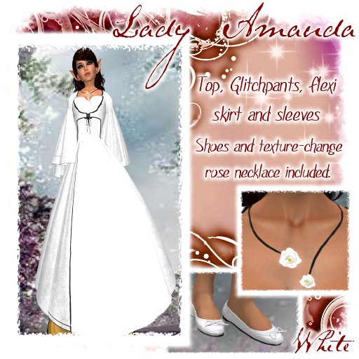 Lady Amanda - White